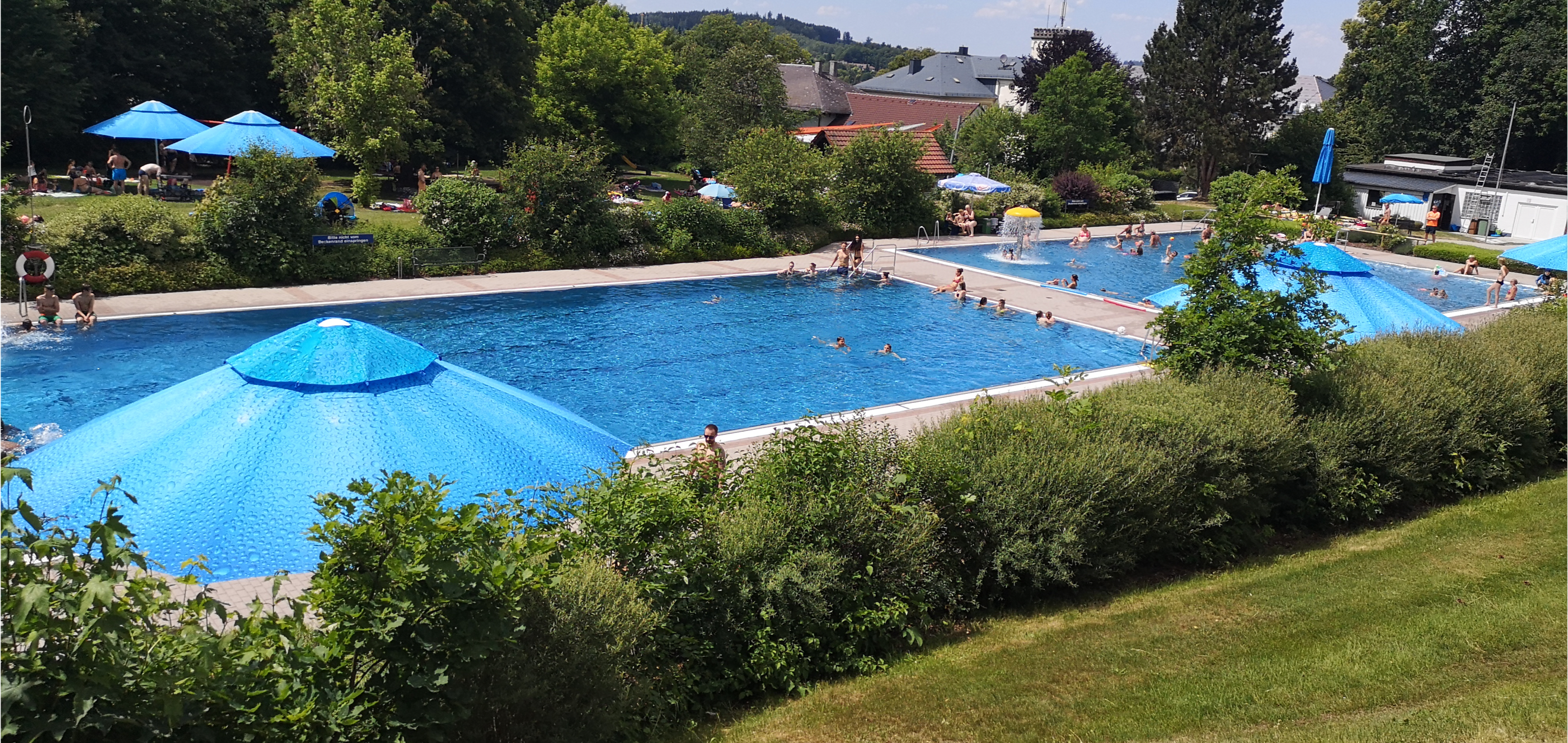 Freibad in der Region der KROPF Solutions